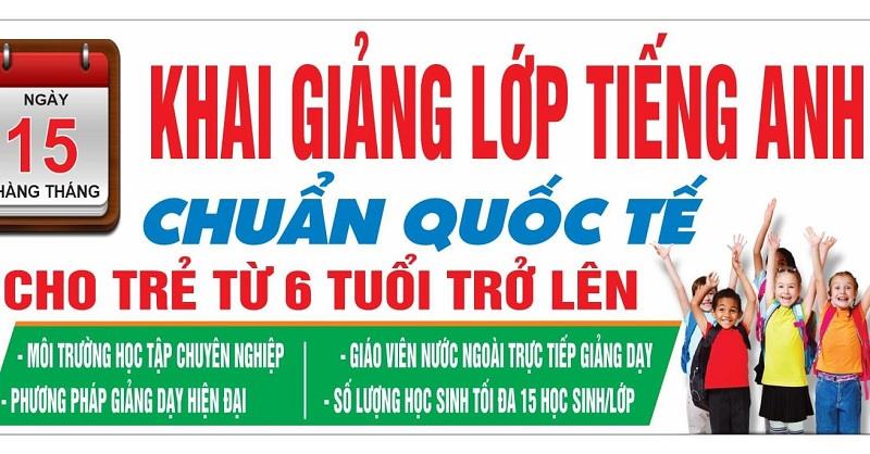 Khai giảng lớp Tiếng Anh chuẩn Quốc tế 2023